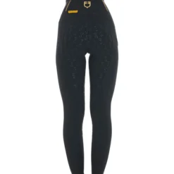 Reitleggings Damen Fleece Lining, Vollbesatz, Full-Grip, High Waist, Winterrreitleggings