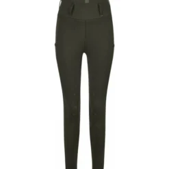 Reitleggings Damen Flex Dynamic HW25, Vollbesatz, Full-Grip