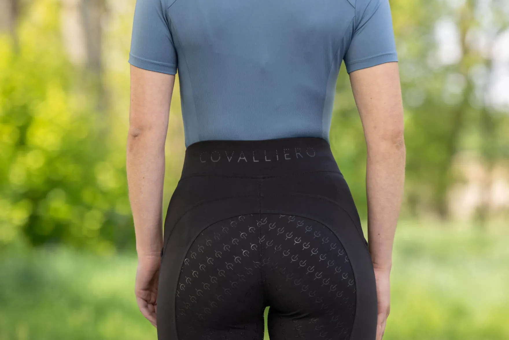 Reitleggings Damen FS26, Vollbesatz, Full-Grip, Turnierreitleggings