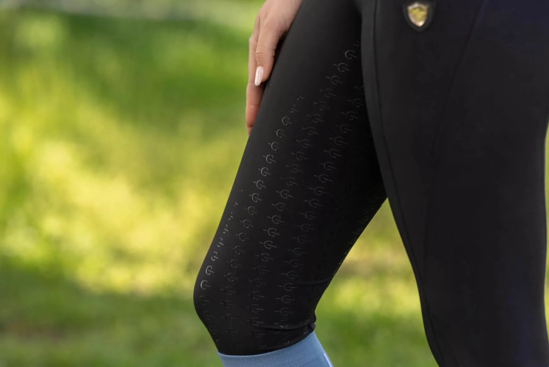 Reitleggings Damen FS26, Vollbesatz, Full-Grip, Turnierreitleggings