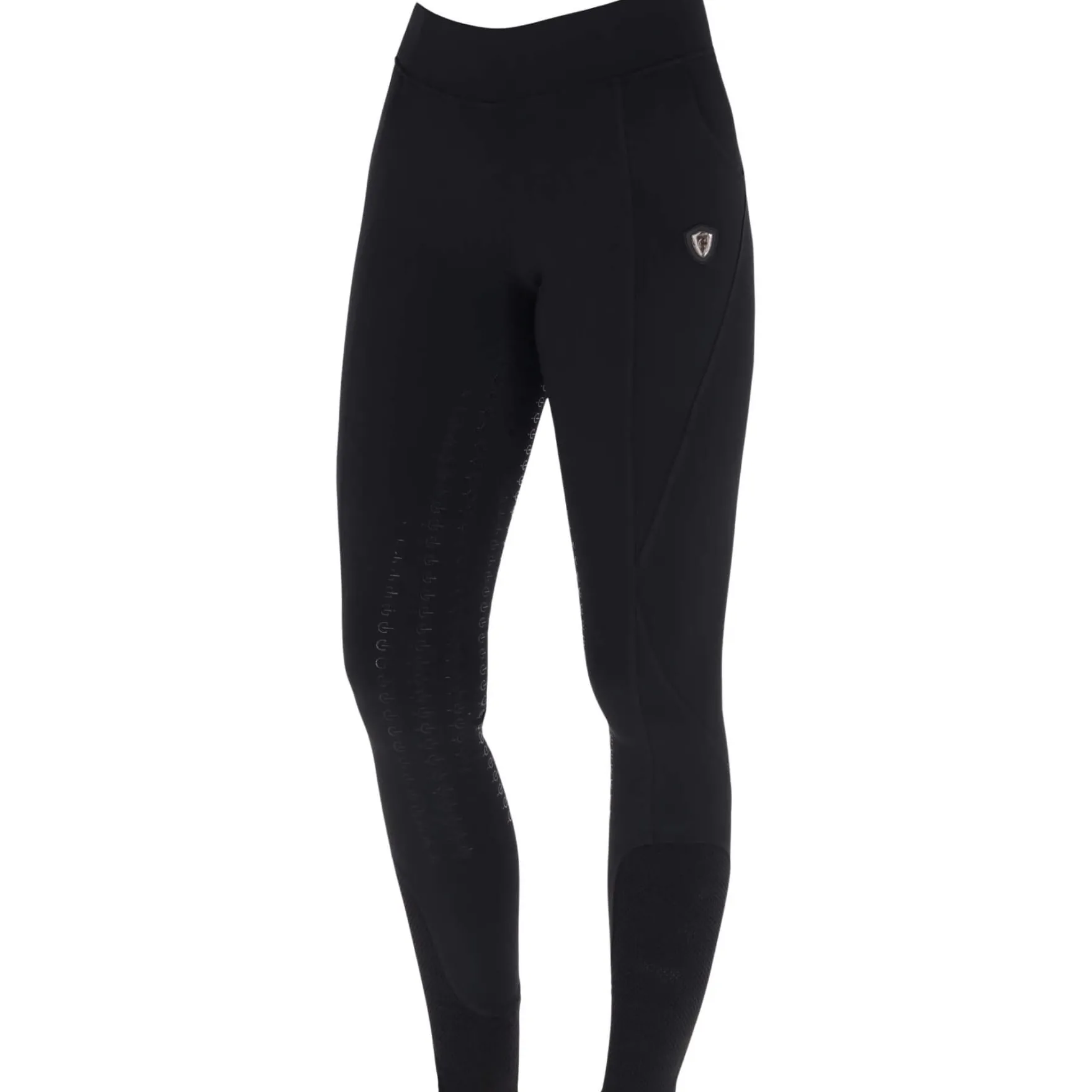 Reitleggings Damen FS26, Vollbesatz, Full-Grip, Turnierreitleggings