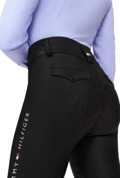 Reitleggings Damen Highland Hybrid FS26, Vollbesatz, Full-Grip