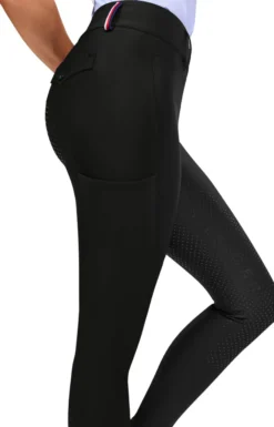 Reitleggings Damen Highland Hybrid FS26, Vollbesatz, Full-Grip