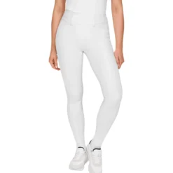 Reitleggings Damen Highland FS25, Hybrid, Vollbesatz, Full-Grip