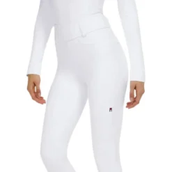 Reitleggings Damen Highland FS25, Hybrid, Kniebesatz, Knee-Grip