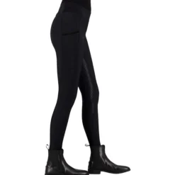 Reitleggings Damen HVPEstrelle HW25, Vollbesatz, Full-Grip, Winterreitleggings, High Waist