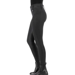 Reitleggings Damen HVPFavourite, Vollbesatz, Full-Grip, High Waist