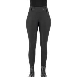 Reitleggings Damen HVPFavourite, Vollbesatz, Full-Grip, High Waist