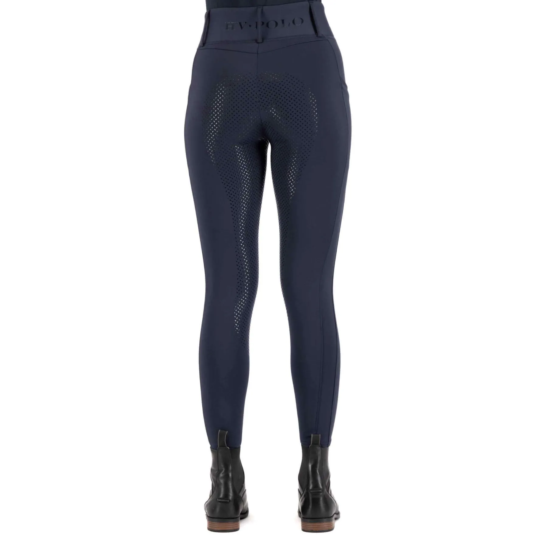 Reitleggings Damen HVPFavourite Summer FS26, High Waist, Vollbesatz, Full-Grip
