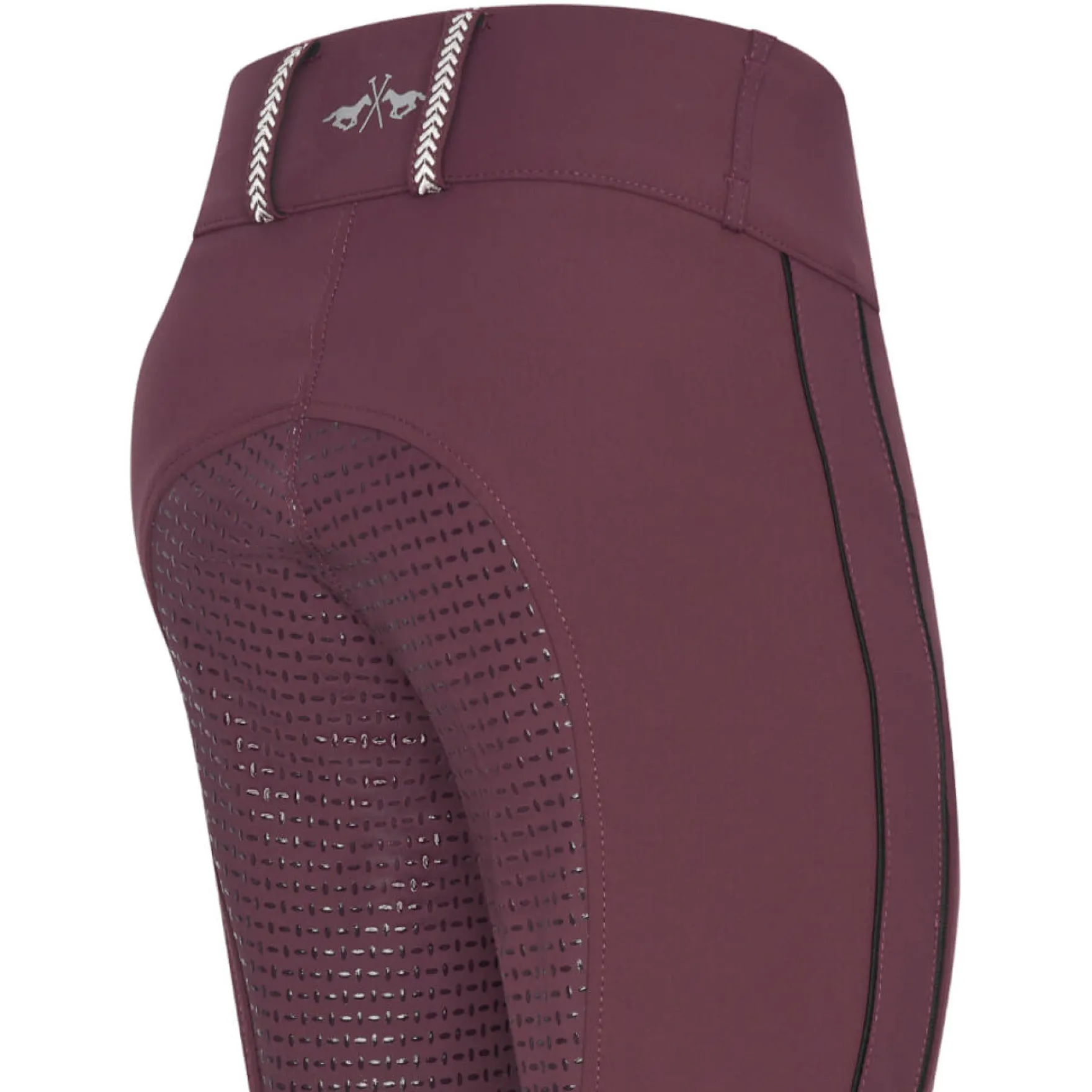 Reitleggings Damen HVPIsabell HW22, Full-Grip, Vollbesatz