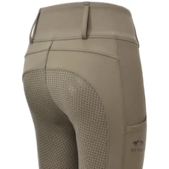 Reitleggings Damen HVPManou, Vollbesatz, Full-Grip, High Waist