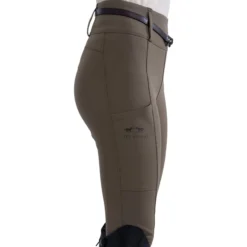 Reitleggings Damen HVPManou, Vollbesatz, Full-Grip, High Waist