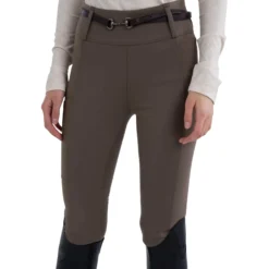 Reitleggings Damen HVPManou, Vollbesatz, Full-Grip, High Waist