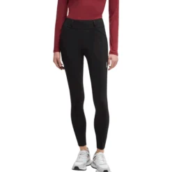 Reitleggings Damen, Hybrid, Vollbesatz, Full-Grip