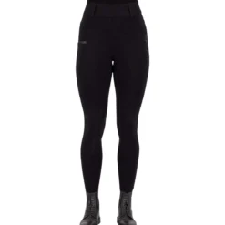 Reitleggings Damen IRHComfi Sparks, Vollbesatz, Full-Grip, High Waist, Winter
