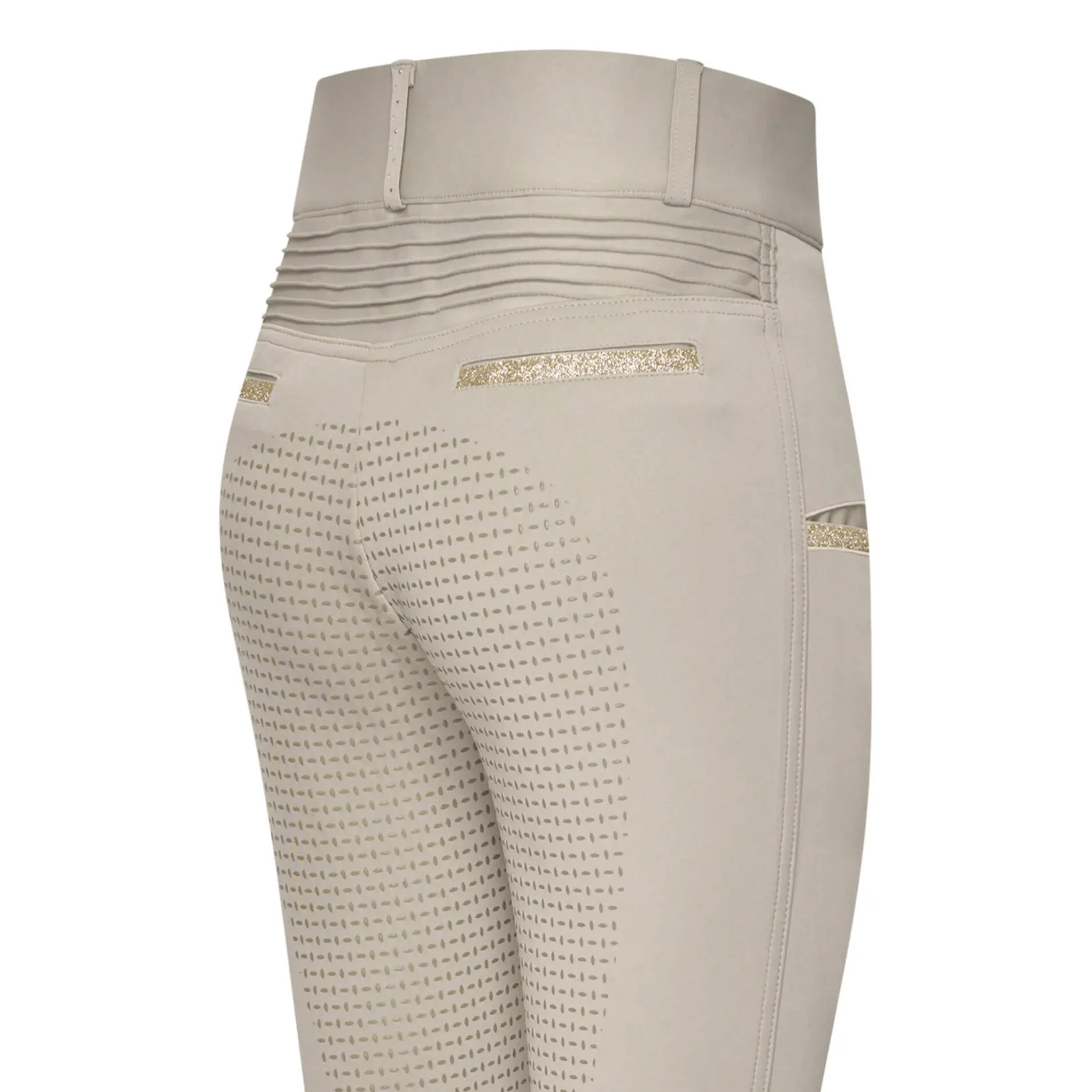 Reitleggings Damen IRHComfi Sparks FS26, Vollbesatz, Full-Grip, High Waist