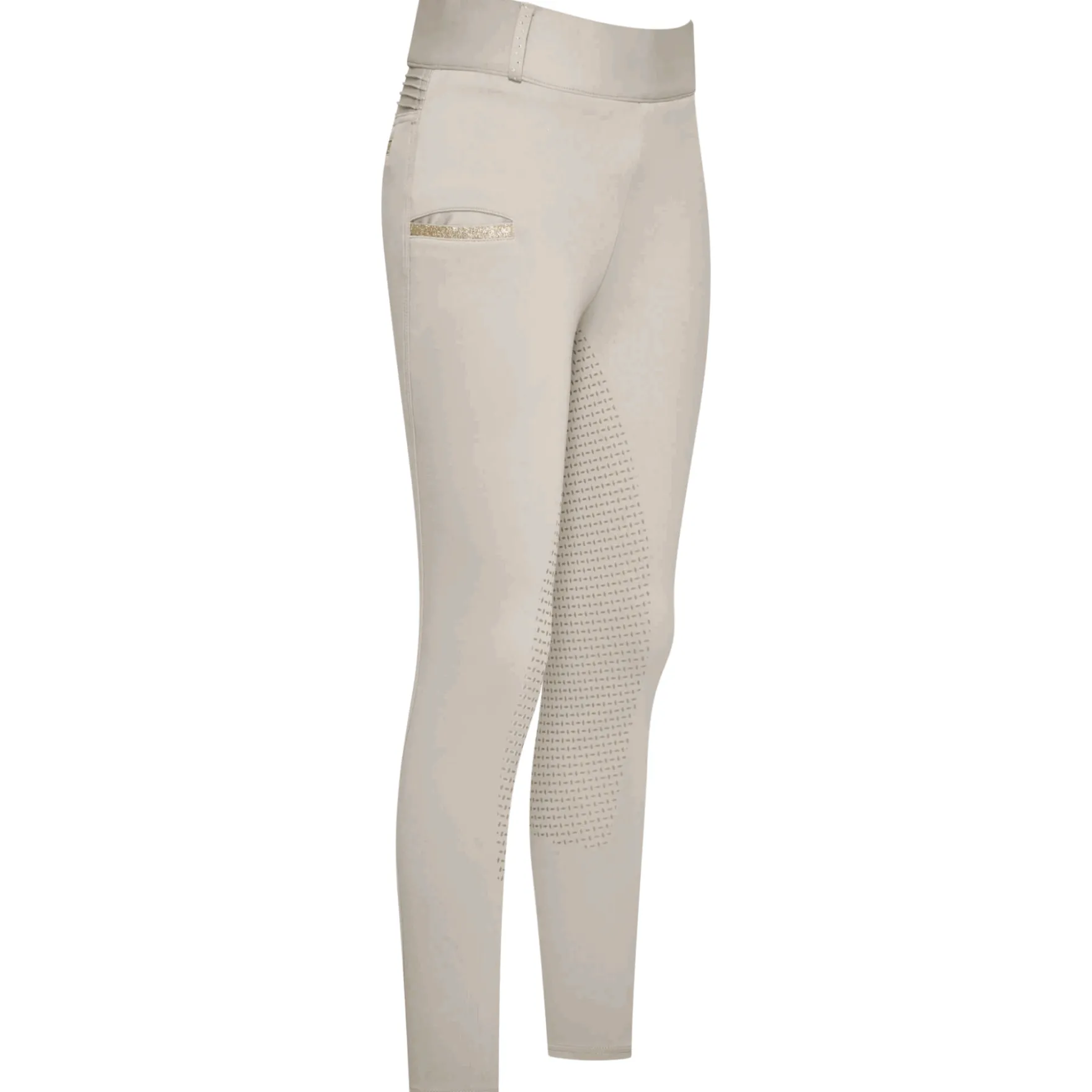 Reitleggings Damen IRHComfi Sparks FS26, Vollbesatz, Full-Grip, High Waist