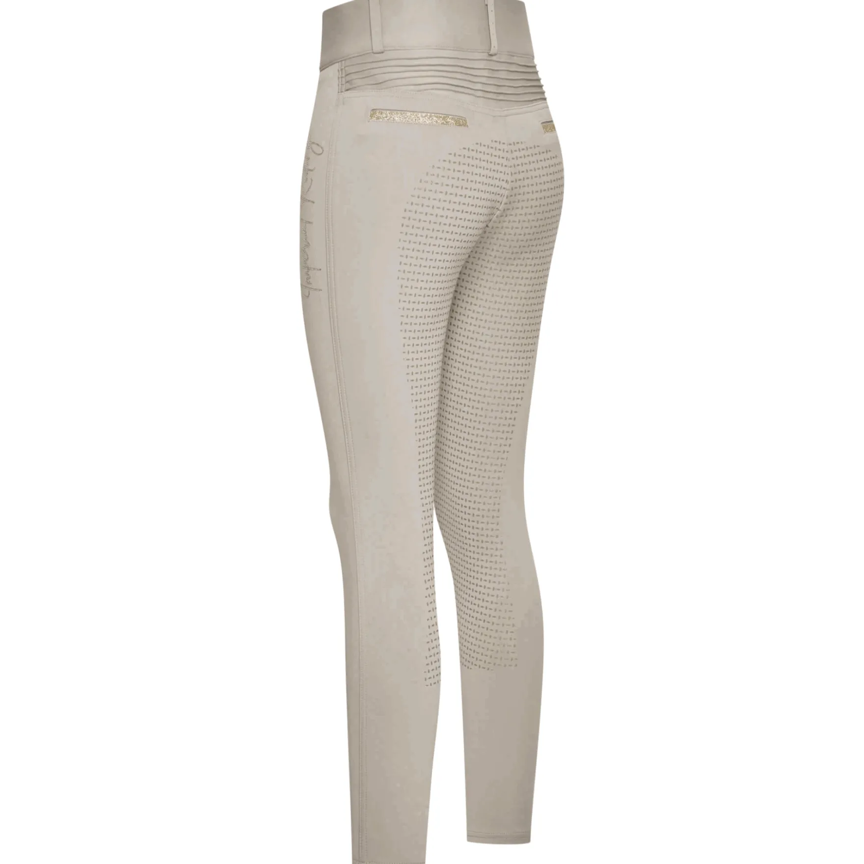 Reitleggings Damen IRHComfi Sparks FS26, Vollbesatz, Full-Grip, High Waist