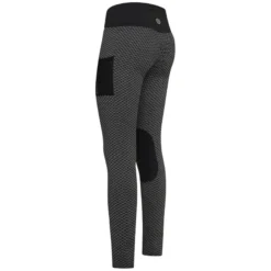 Reitleggings Damen IRHDiamond Bubble FS22, Kniebesatz, Knee-Grip