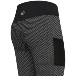 Reitleggings Damen IRHDiamond Bubble FS22, Kniebesatz, Knee-Grip