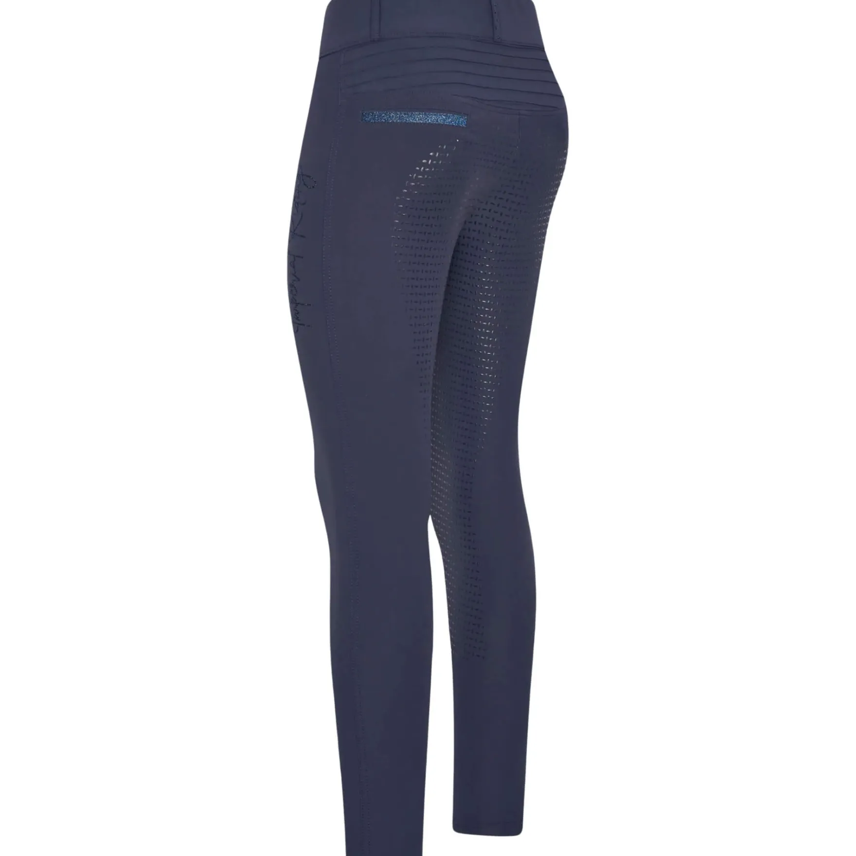 Reitleggings Damen IRHShiny Sparks FS24, Full-Grip, Vollbesatz