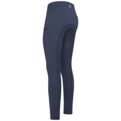 Reitleggings Damen IRHShiny Uni SFS FS21, Vollbesatz, Full-Grip