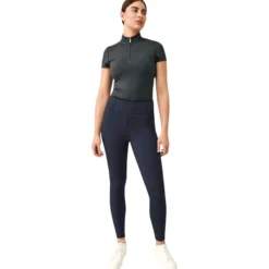 Reitleggings Damen Katja HG, Kniebesatz, Knee-Grip