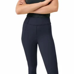 Reitleggings Damen Katja HG, Kniebesatz, Knee-Grip