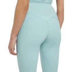 Reitleggings Damen Lydia Mesh FS25, Kniebesatz, Knee-Grip