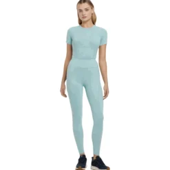 Reitleggings Damen Lydia Mesh FS25, Kniebesatz, Knee-Grip