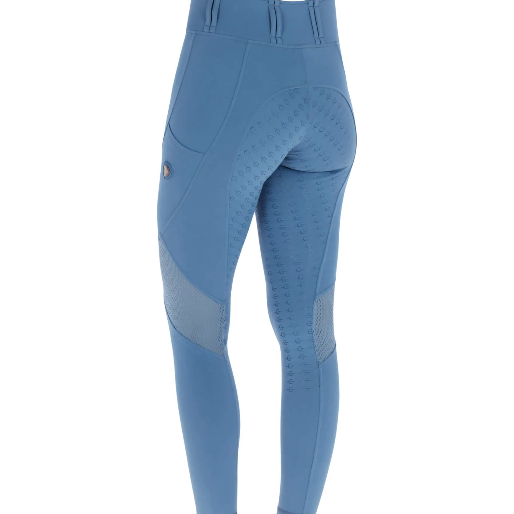 Reitleggings Damen Mesh FS26, Vollbesatz, Full-Grip, Turnierreitleggings