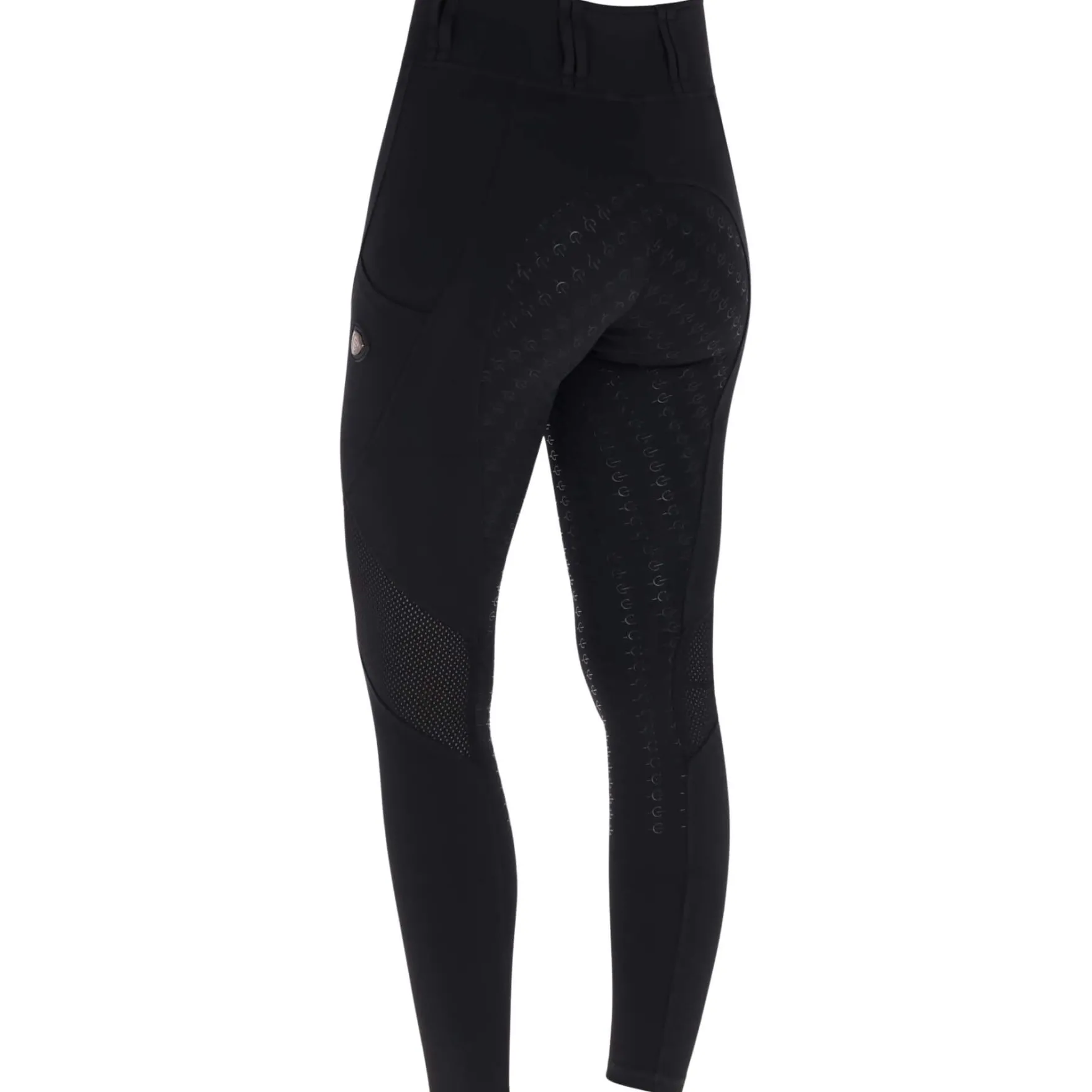 Reitleggings Damen Mesh FS26, Vollbesatz, Full-Grip, Turnierreitleggings