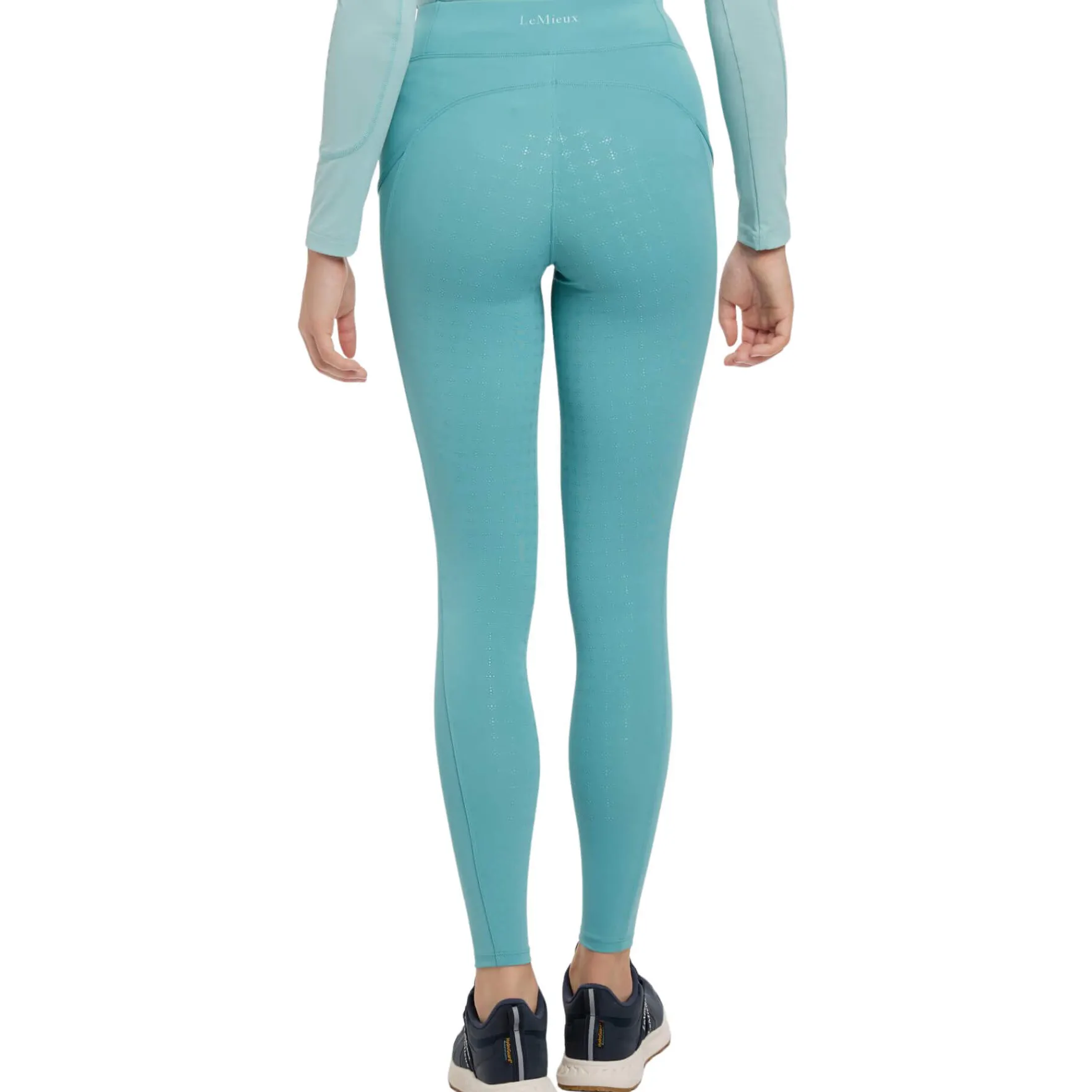 Reitleggings Damen Naomi FS25, High Waist, Vollbesatz, Full-Grip
