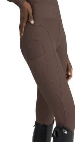 Reitleggings Damen Outline HW25, Vollbesatz, Full-Grip, High Waist