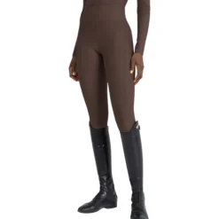 Reitleggings Damen Outline HW25, Vollbesatz, Full-Grip, High Waist
