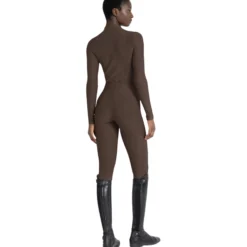 Reitleggings Damen Outline HW25, Vollbesatz, Full-Grip, High Waist