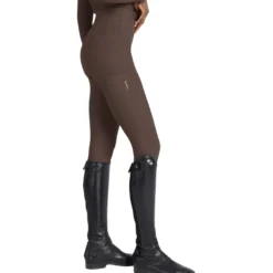 Reitleggings Damen Outline HW25, Vollbesatz, Full-Grip, High Waist