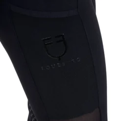 Reitleggings Damen Perforated Inserts, Vollbesatz, Full-Grip, Sommerreitleggings