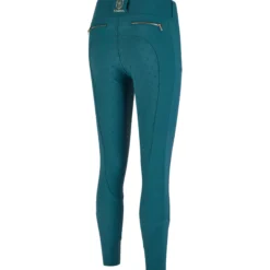 Reitleggings Damen Pro Heritage Fanatics 24/25, Vollbesatz, Full-Grip, Winterreitleggings