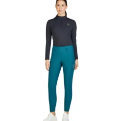 Reitleggings Damen Pro Heritage Fanatics 24/25, Vollbesatz, Full-Grip, Winterreitleggings