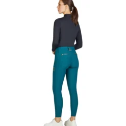 Reitleggings Damen Pro Heritage Fanatics 24/25, Vollbesatz, Full-Grip, Winterreitleggings