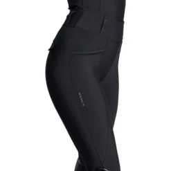 Reitleggings Damen Pro, High Waist, ohne Besatz