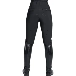 Reitleggings Damen Pro, Vollbesatz, Full-Grip, High Waist