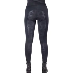Reitleggings Damen pull-on Raquel, Winterreitleggings, Vollbesatz, Full-Grip