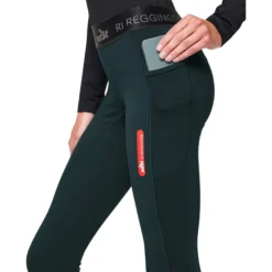 Reitleggings Damen Reggings R1 Leisure, ohne Besatz