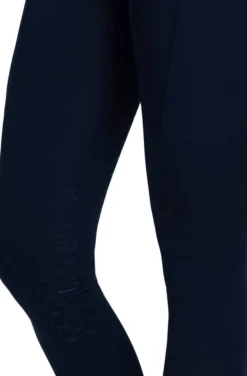 Reitleggings Damen Simone Cross Over FS26, Teilbesatz, Half-Grip