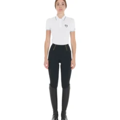 Reitleggings Damen Slim Fit FS26, Vollbesatz, Full-Grip, High Waist
