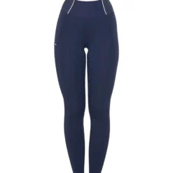 Reitleggings Damen Slim Fit Rhinestones, Vollbesatz, Full-Grip, High Waist