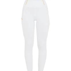 Reitleggings Damen Slim Fit, Vollbesatz, Full-Grip, High Waist