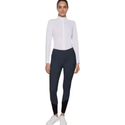 Reitleggings Damen Tallia, Kniebesatz, Knee-Grip, UV-Schutz, High Waist
